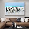 Modern Penguin Canvas Painting Wall Art Antarctic Creatures Animal Posters and Prints Wall Pictures for Living Room Decoration