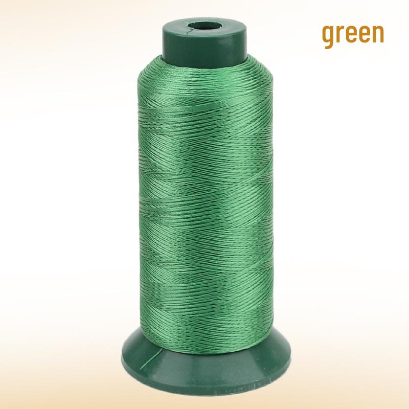 Sewing Machine & Handcraft Thread: High-Strength Mercerized Nylon for Upholstery, Leather, and Jeans