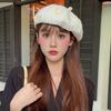 Hat Female Xiaoxiangfeng Bow Beret Design Sense Niche Crowd Winter Bud Hat
