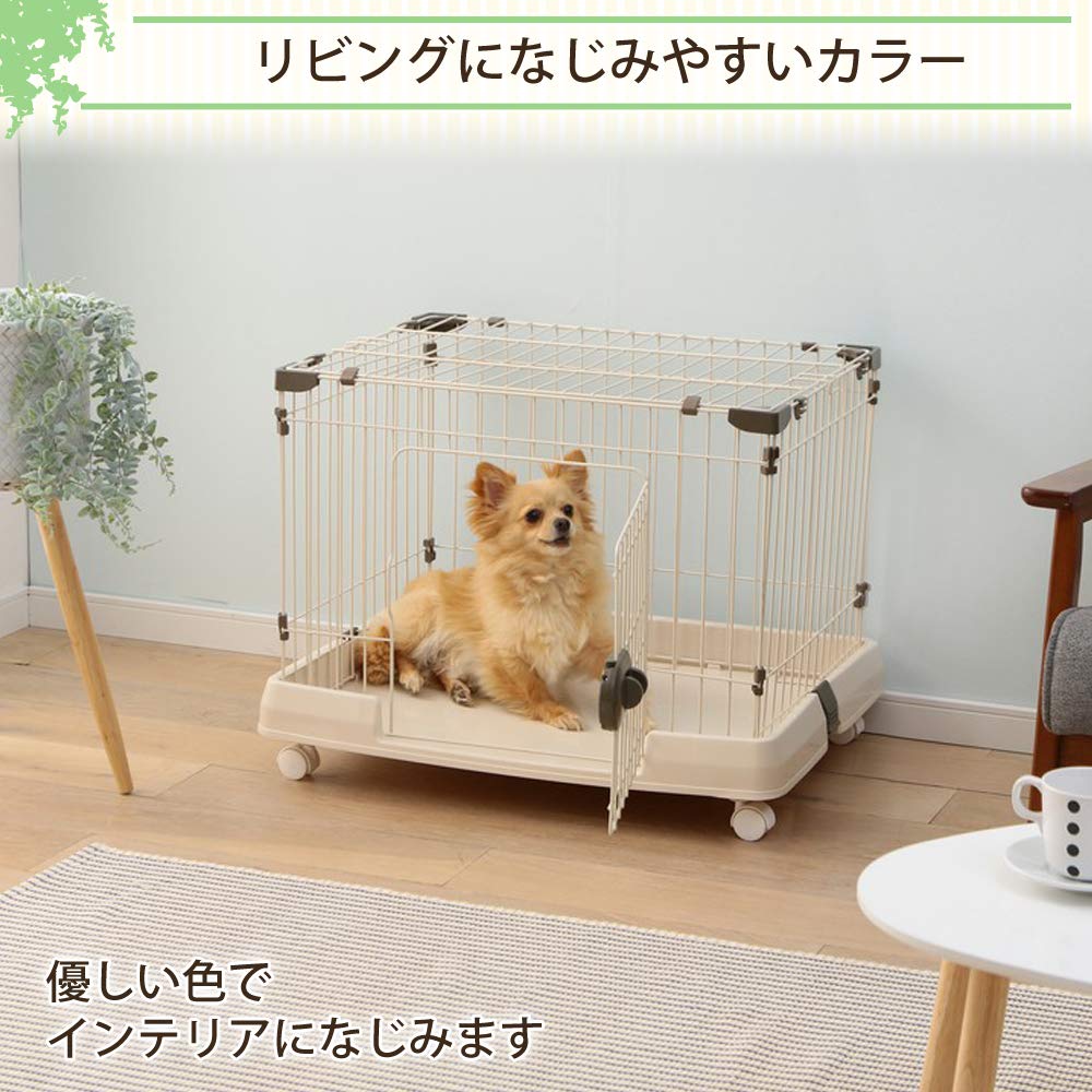 IRIS OHYAMA Комнатная клетка Молочно-коричневый RKG-700L