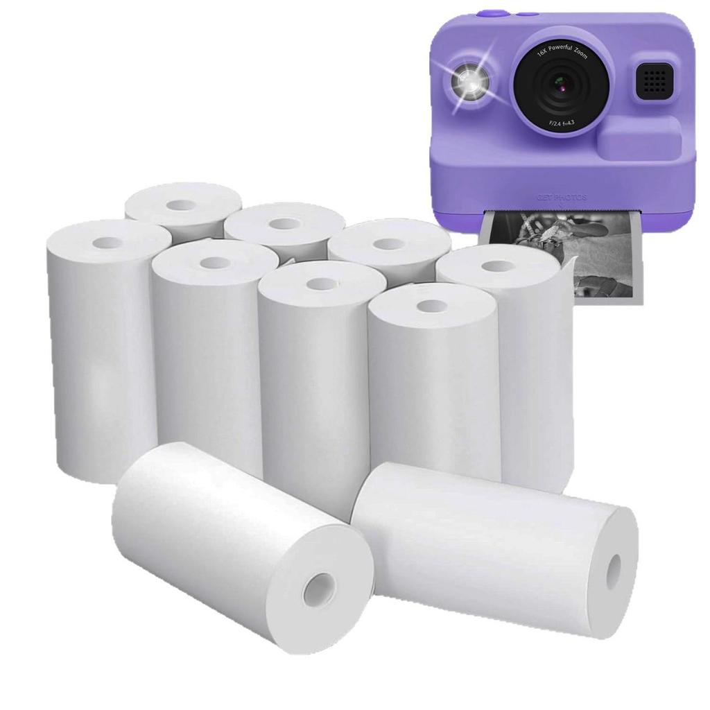 Экологичная термобумага без BPA для детских и Polaroid-камер, 57x25 мм