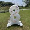 32Inches Birthday Anniversary Balloons Year Column Party Crown Number Arrival First Merry Girl Banquet Shower Ins Baby