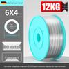 High-Pressure PU 8mm Pneumatic Air Compressor Hose, Transparent, Available in 10/6.5mm and 4/6/12/14/16mm Sizes