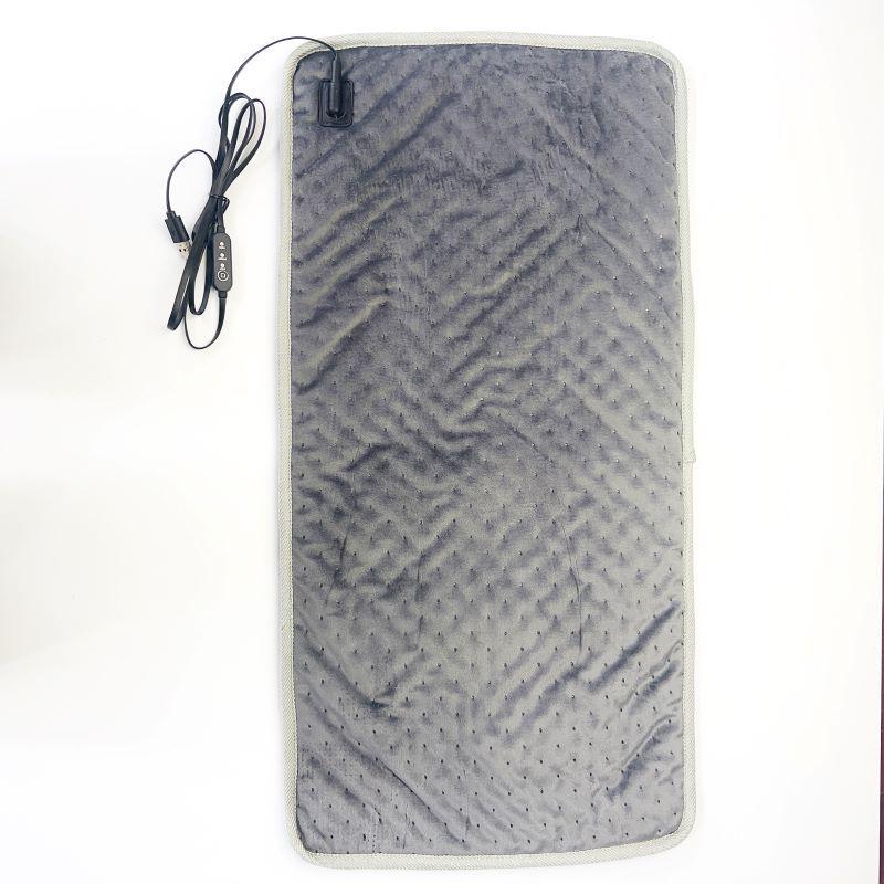 Портативное электрическое одеяло с подогревом через USB: Многофункциональная зимняя грелка с поддержкой Power Bank