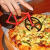 Stainless Steel Bicycle Pizza Cutter Bike Dual Slicer Chopper Home Kitchen