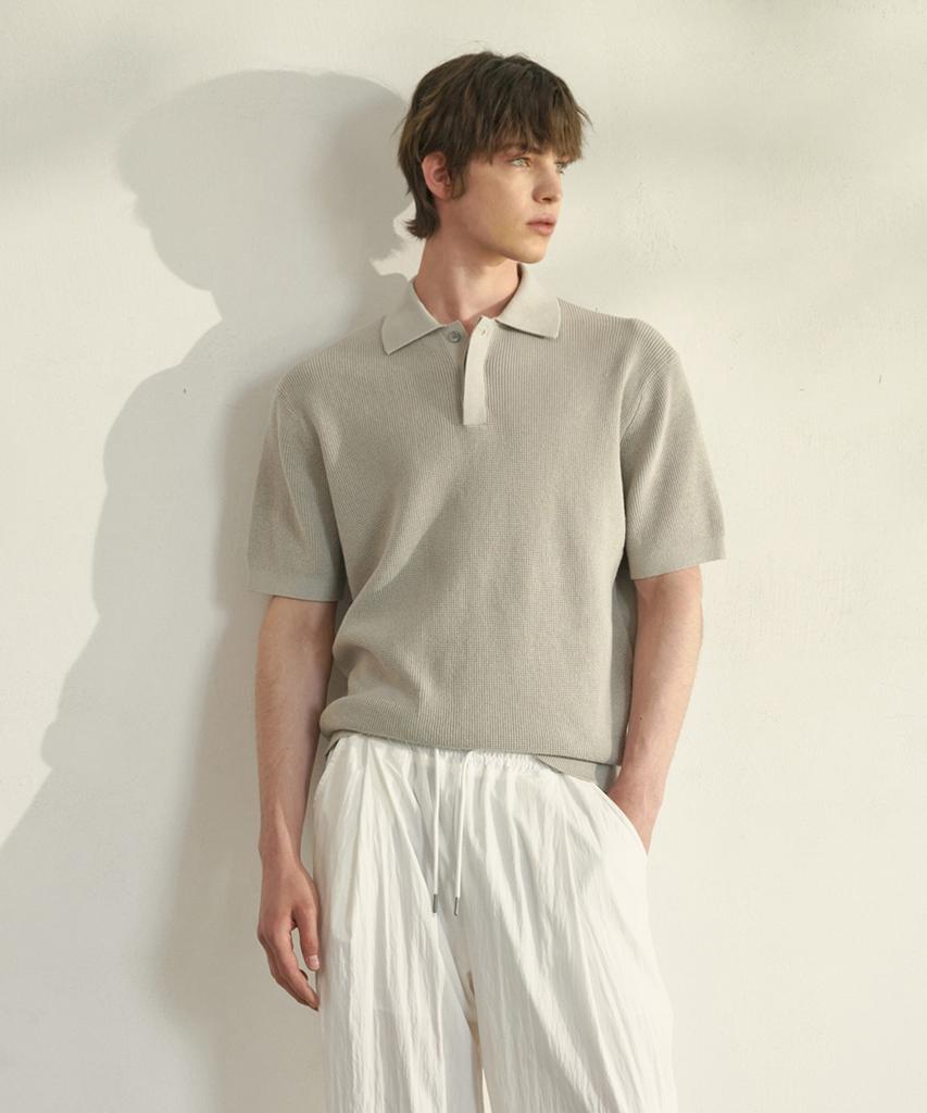 MOOD INSIDE Scallop Hidden Collar Knit_Mint (Type B)