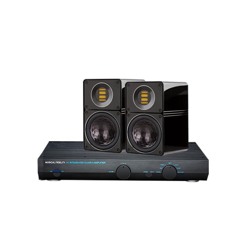 Musical Fidelity A1 Integrated Amplifier and ELAC BS312 Hi-Fi Speaker Bundle (CN version)