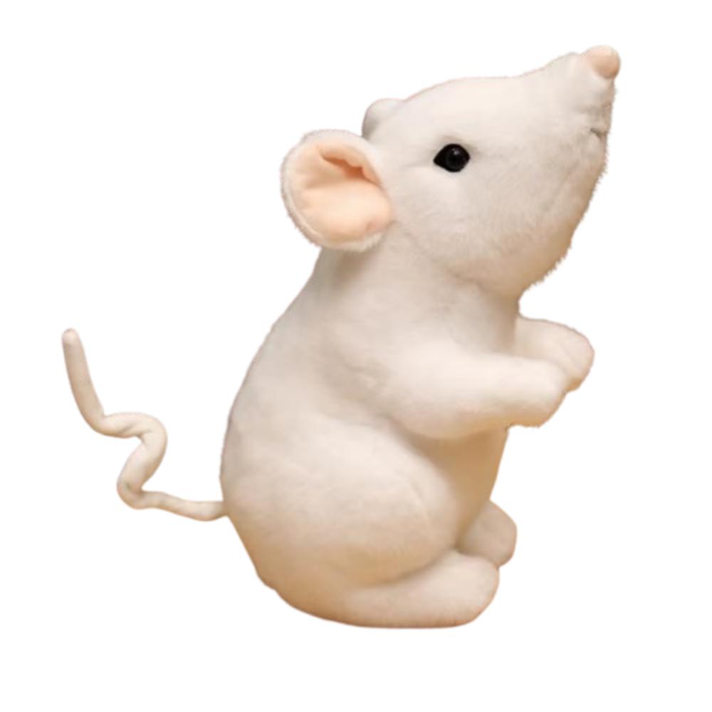 Lifelike Little Mouse Simulated Mouse Plush Doll 27CM Mouse Plush Toys Desktop Pets