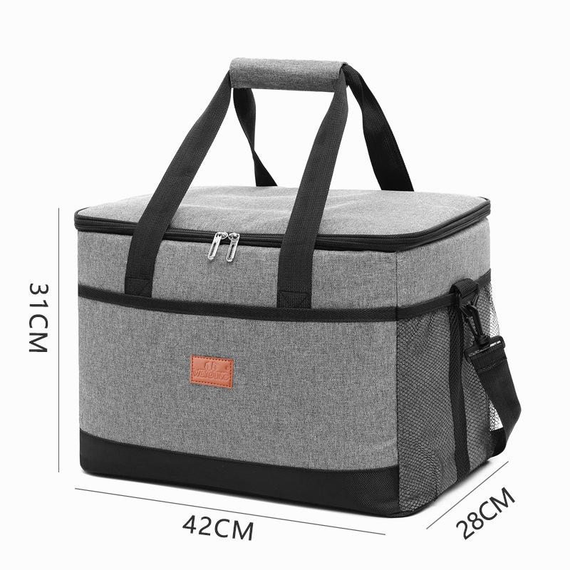 36L Cooler Bag Multifunctional Collapsible Sealed Leak-Proof Picnic Lunch Beer Bag For Outdoor Travel Camping Bbq Family Party