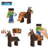 Minecraft Basic Figure Set of 2 Q Assorted Figures Set of 2 x 4 Sets Box Sold Figures for Children Ages And Seniors (ШАХТЕРСКОЕ РЕМЕСЛО) 986Q-GTT53