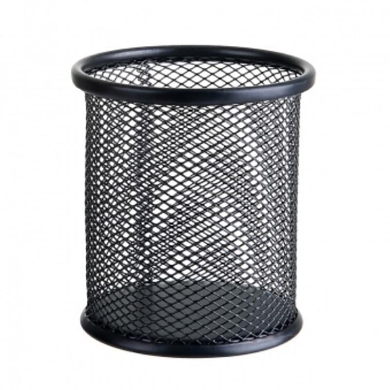 Многофункциональный круглый/квадратный сетчатый горшок для ручек, разноцветный держатель для ручек, аккуратный органайзер для канцелярских принадлежностей, органайзер для хранения карандашей, канцелярских принадлежностей
