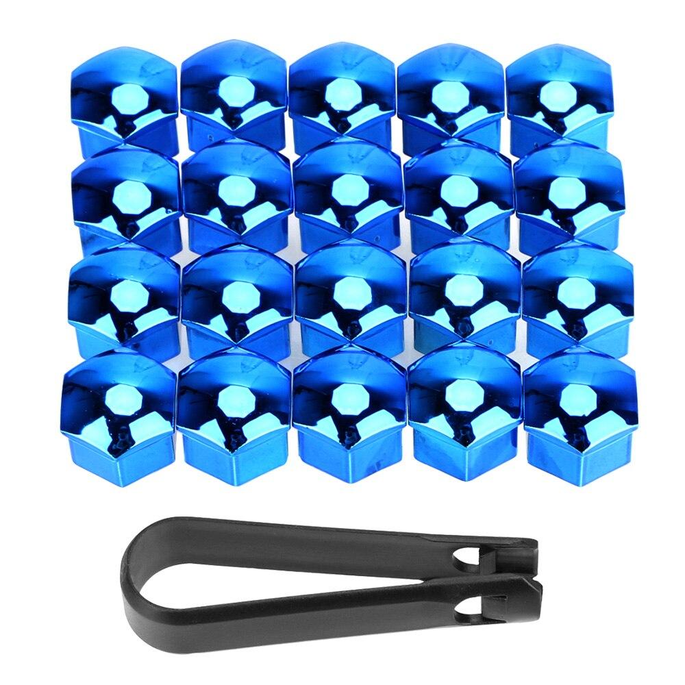 17 мм 20 шт./лот, колпаки для колесных болтов, центральные гайки, колпачки для Skoda Octavia a5 a7 1 Rapid Fabia Yeti, превосходные аксессуары