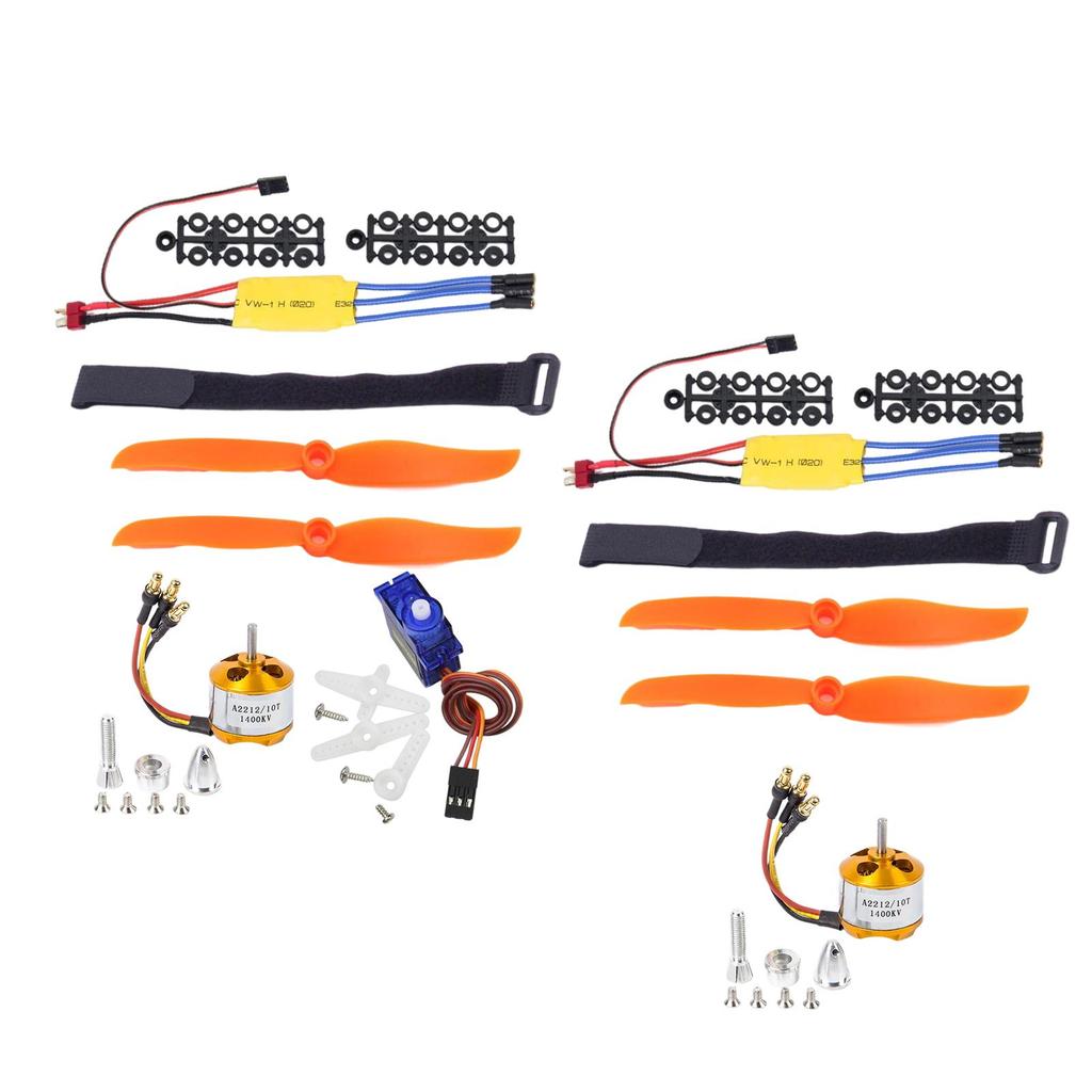 FPV Drone Brushless Motor with 8060 Propeller for RC Fixed Wing Plane DIY Accessory