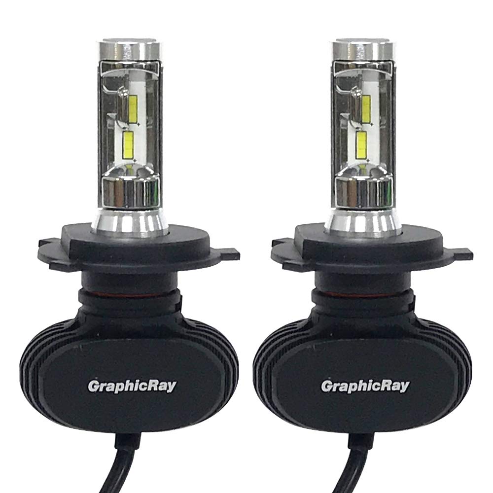 LED Headlamp Bulb / H4 6500K GRX-53