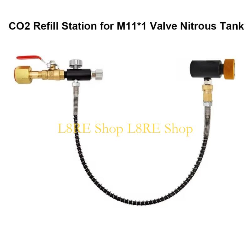 L8RE Thread N2O Inflation Connector for Sodas Machines Suitable for Various Canisters