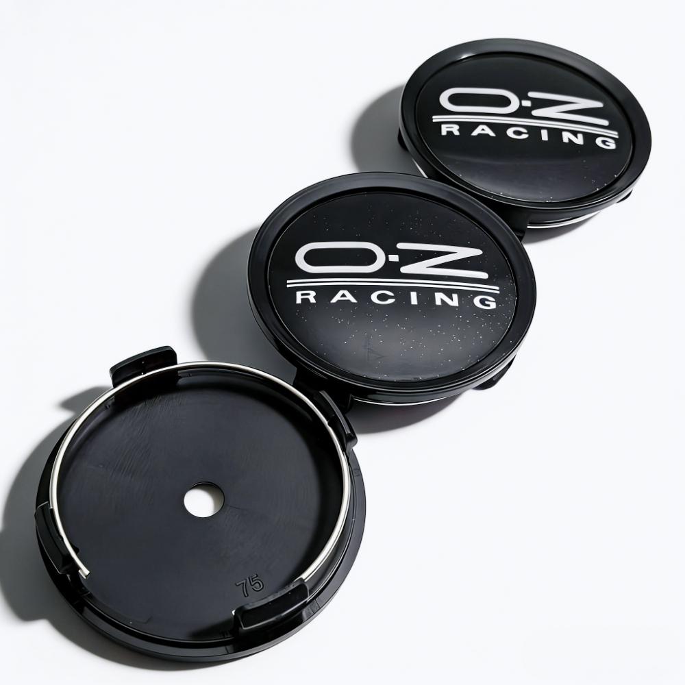 4 шт. Черный Серебристый OZ O.Z Racing Логотип Эмблема Центральные Колпачки Колес Автомобиля 75MM 70MM Колеса Колпачок Ступицы Колпак Диска Колпак Ступицы Пылезащитный Чехол Автоаксессуары
