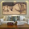 Portrait Art Posters and Prints Wall Art Canvas Painting Sexy Half Nude Women Portrait Picture for Living Room Home Decoration