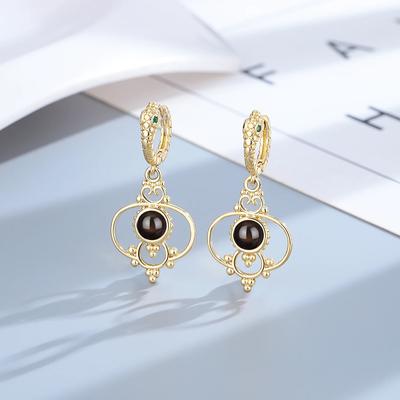 Черно-белые серьги-капли в форме ракушки серебряного цвета для женщин, винтажные ювелирные изделия, серьги-кольца на свадьбу, помолвку, подарки