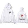 Game Hollow Knight Graphic Zipper Hoodie Men's Women's Casual Oversized Zip Up Hoodies Unisex Fashion Vintage Fleece Jacket Coat