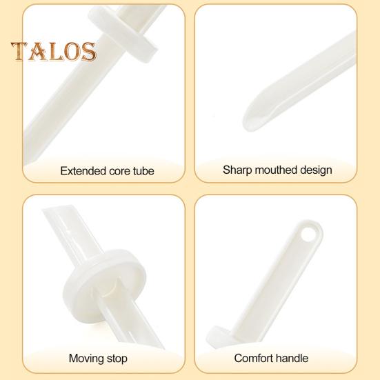 Инструмент для начинки еды, эргономичная ручка, колбаса, овощная начинка с подвижной перегородкой, дизайн канавки, кухонный гаджет