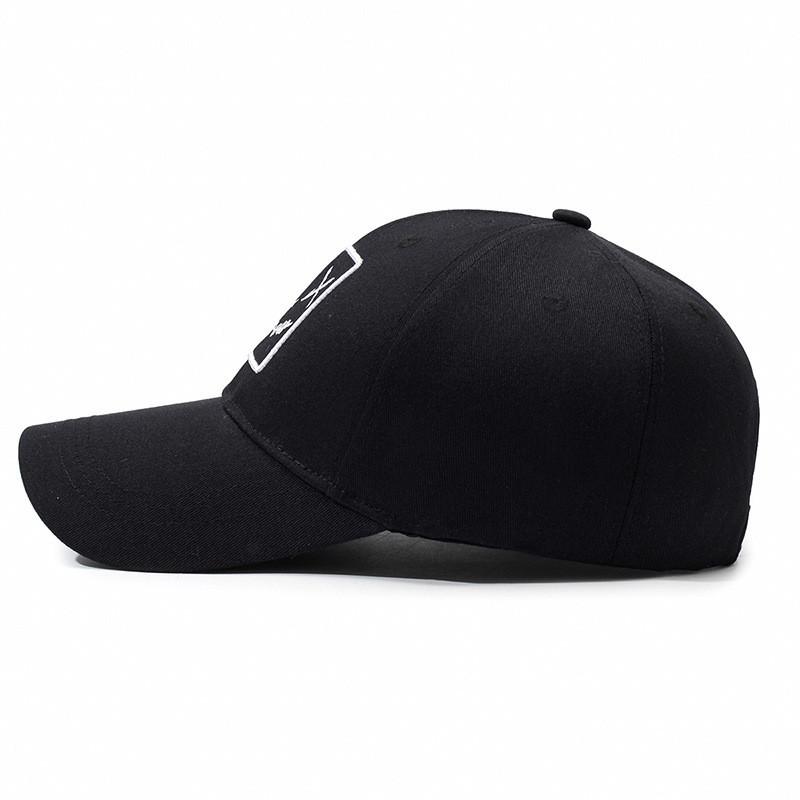 Embroidered Face Unisex Expression Baseball Cap With Trendy Embellishments