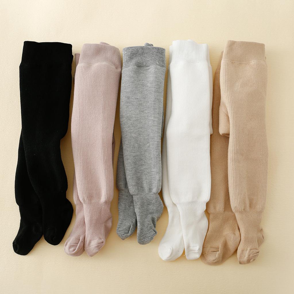 Winter Infant Baby Girls Polar Fleece Lining Stripes Leggings Plus Thick Warmth Cotton Tights Toddler Kids Keep Warm Pantyhose