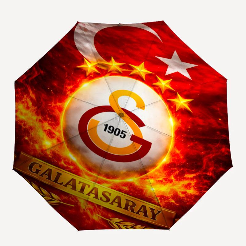 1pc GS Umbrella, Sun Protection, And UV Shielding. It Has Eight Sturdy Ribs for Outdoor Use And Perfect As a Holiday Gift