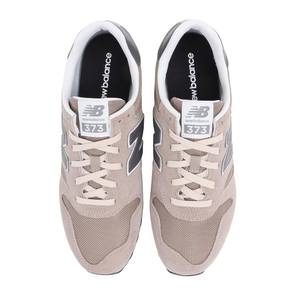New Balance ML373 Size ML373SU2 Women's Sneakers, Beige, 25.0cm,