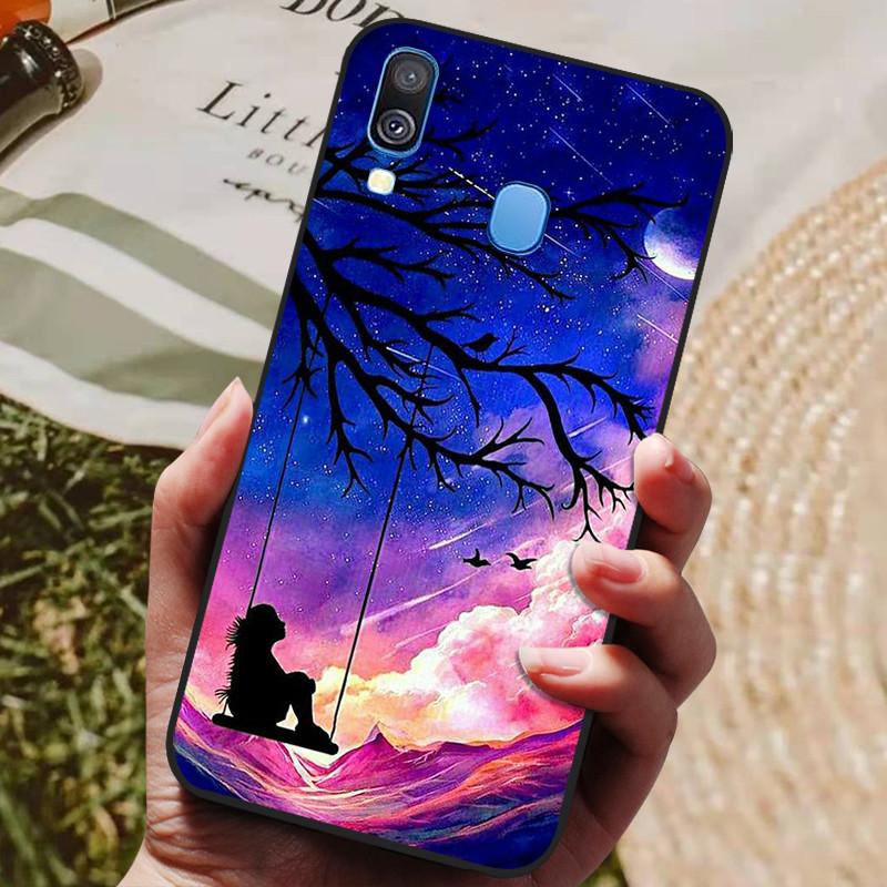Чехол Для Samsung A40 Чехол Мягкий ТПУ Чехол для задней панели телефона Для Samsung Galaxy A40 Силиконовый чехол Coque A 40 A405 A405F Бампер Fundas Сумка