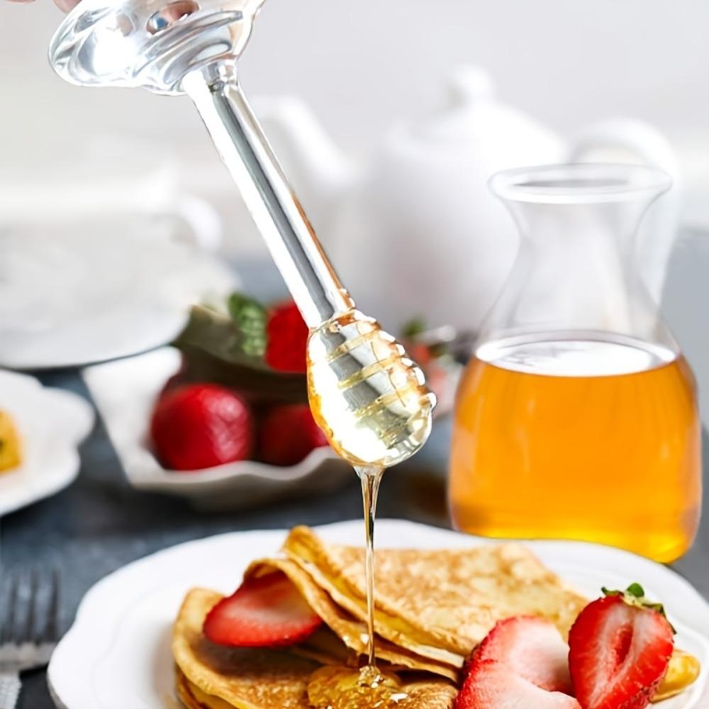 Large Capacity Honey Pot Three-dimensional Bee Honey Container Creative Syrup Jar  Breakfast