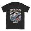 Get in Loser Were Doing Gods Will Funny Christian Bible T Shirt Summer  Cotton TShirts For Unisex Harajuku Tshirt Short Sleeves