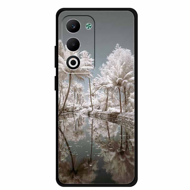 Christmas Phone Case For Oppo A5 5G CPH2735 / A5 4G CPH2727 Christmas Tree Soft Silicone TPU Back Cover Bumper For Oppo A5 Coque