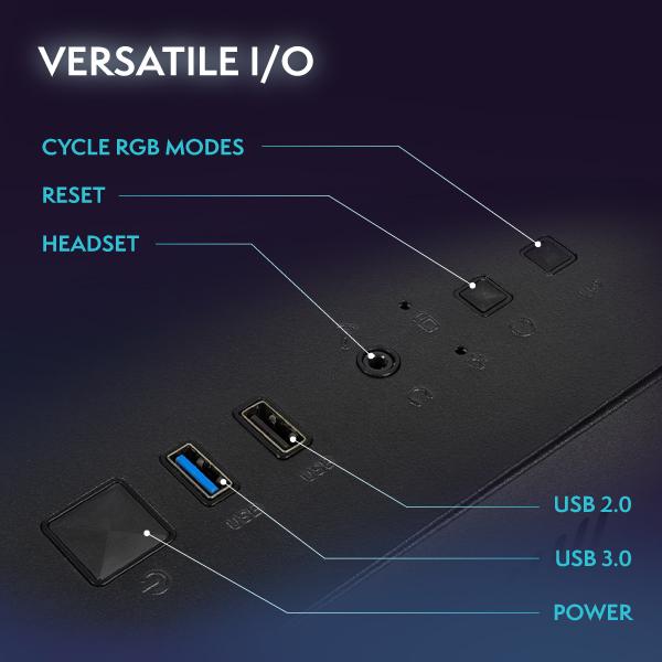 Vibox IV-604 Gaming PC • Ryzen 7 5700X 4,6 GHz • AMD RX 9060 XT 8GB • 16GB RAM • 1TB SSD • Windows 11 • WiFi 6 + Bluetooth 5.4