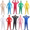 Men's Solid Color Black Invisible Halloween Jumpsuit (Available for Kids)