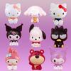 Игрушки Фигурки Hello Kitty Куклы Модель Украшение Настольное Sanrio Kuromi Melody Cinnamoroll Детские Подарки на День Рождения Украшение для Торта