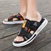 Модные мужские сандалии Противоскользящие Универсальные пляжные туфли Новые летние шлепанцы Защита от запаха Двойного назначения Мужская мода Водонепроницаемые Крутые шлепанцы
