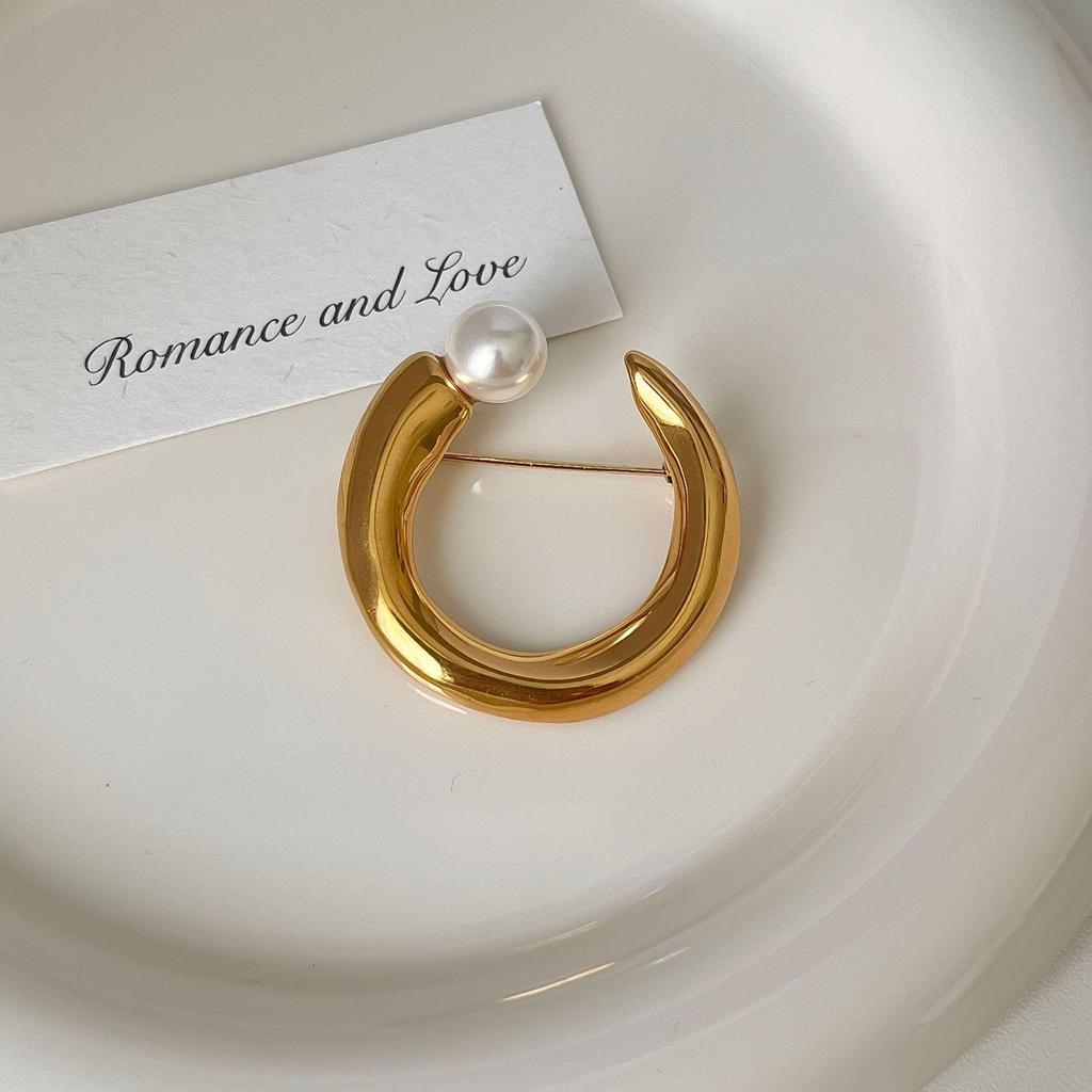 Роскошная коллекция брошей из нержавеющей стали: Элегантный, прочный, не выцветает