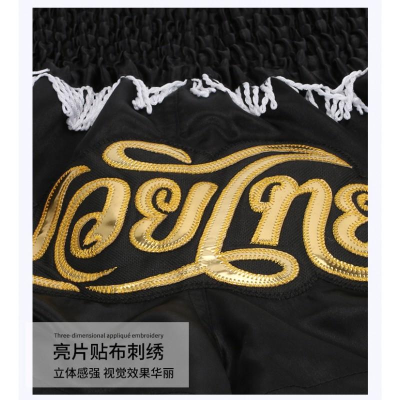 MMA Training Shorts Muay Thai Boxing Kickboxing Sanda Camp Workout Gear Unisex Adult Sport
