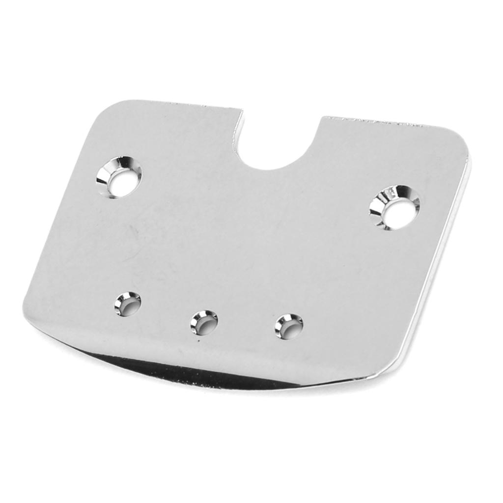 Металлическая накладка на гриф гитары, замена для 3-струнной сигарной коробки, аксессуары для музыкального инструмента