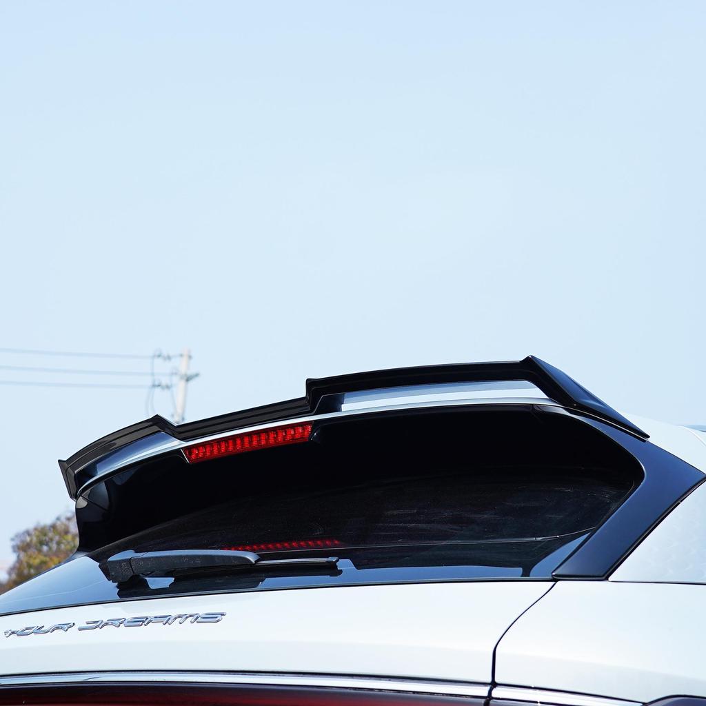 Подходит для 2022 BYD Yuan PLUS-MC: передний бампер, губа, сплиттер, задняя губа, пороги, спойлер на крышу, заднее антикрыло.