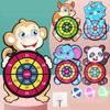 Throw Dartboard Boys Girls Cloth Target Sports Game Sticky Ball Toys Dart Board Game Kids Gift