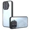Case for Xiaomi 17T, Fusion Hybrid, transparent with black frame