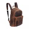 Handmade Vintage Buffalo Leather Backpack Rucksack Travel College Bag