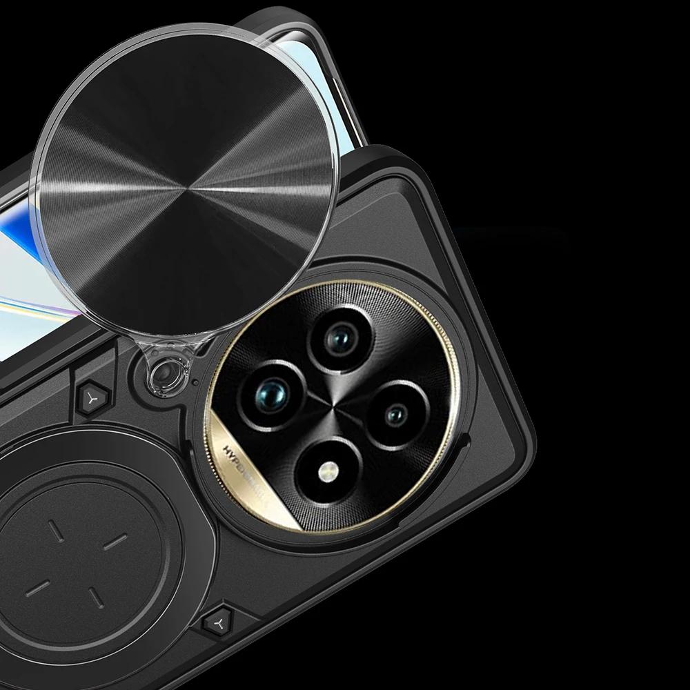 Armor Funda для Honor X9C 5G Чехол Сдвижная камера Кольцо-подставка Защитная крышка для Honor X60 Pro Противоударная Capa