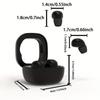 SK19 Наушники Bluetooth 5.3 True Wireless Внутриканальные Мини-вкладыши Шумоподавление Невидимые Для сна Hi-Fi Качество звука