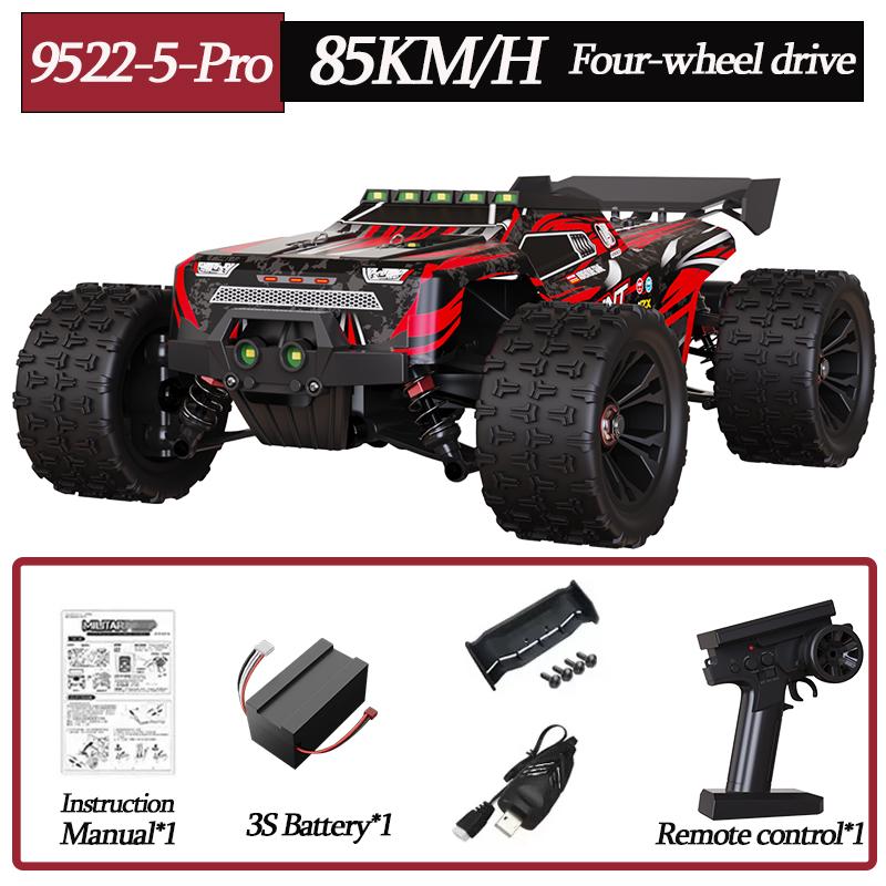 9522PRO 85 км/ч Высокоскоростной RC Автомобиль Бесколлекторный Полный Привод Внедорожный Дрифт 1:16 Профессиональный гоночный автомобиль 9522 50 км/ч Игрушка для мальчика