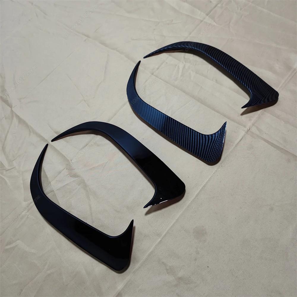 Rear Bumper Spoiler Sticker Fender Canard Fins Trims For Mercedes Benz CLA Class W117 C117 CLA200 220 250 260 45 AMG 2013-2019