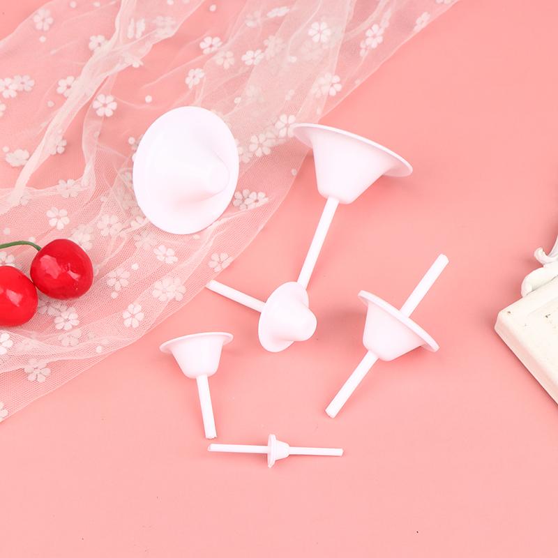 8Pcs Lily Flower Mold Cupcake Stand Icing Cream Cake Flower Needle Nail Baking Tools Cake Decorating Tool Flower Nail Receptacle