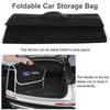 Car Trunk Storage Bag Folding Travel Box Auto Accessory For Ford Mondeo BVGE6 Mustang Taurus Shelby Fiesta Focus Edge MAX MK3 keychain