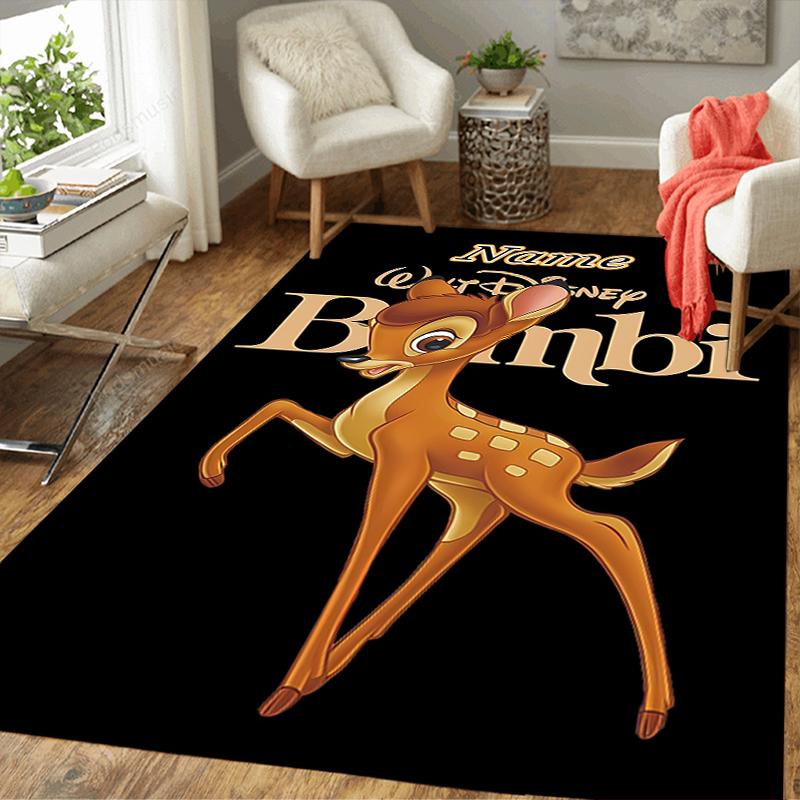 Custom 1Pc Bambi Friends Rug Office Carpet Indoor Outdoor Entrance Doormat Nonslip Soft And Comfortable Living Room D9161